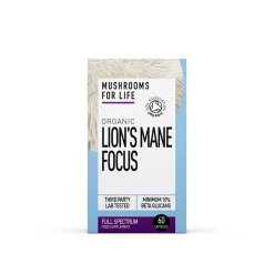 Mushrooms4Life Lion's Mane Capsules 60 Caps