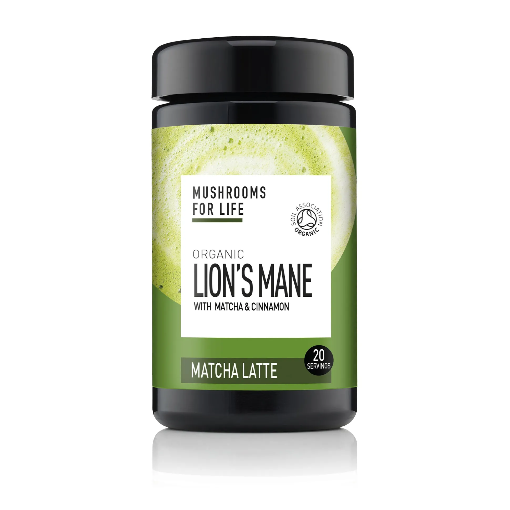 Mushrooms4Life Lion's Mane Matcha Latte 110g
