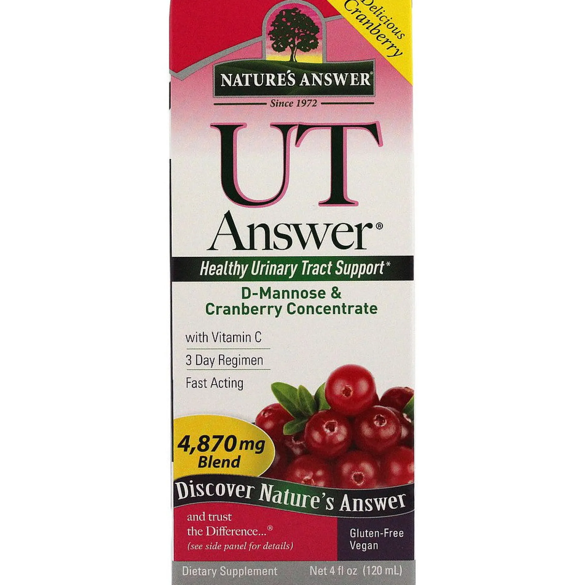 Nature's Answer UT D-Mannose 120ml