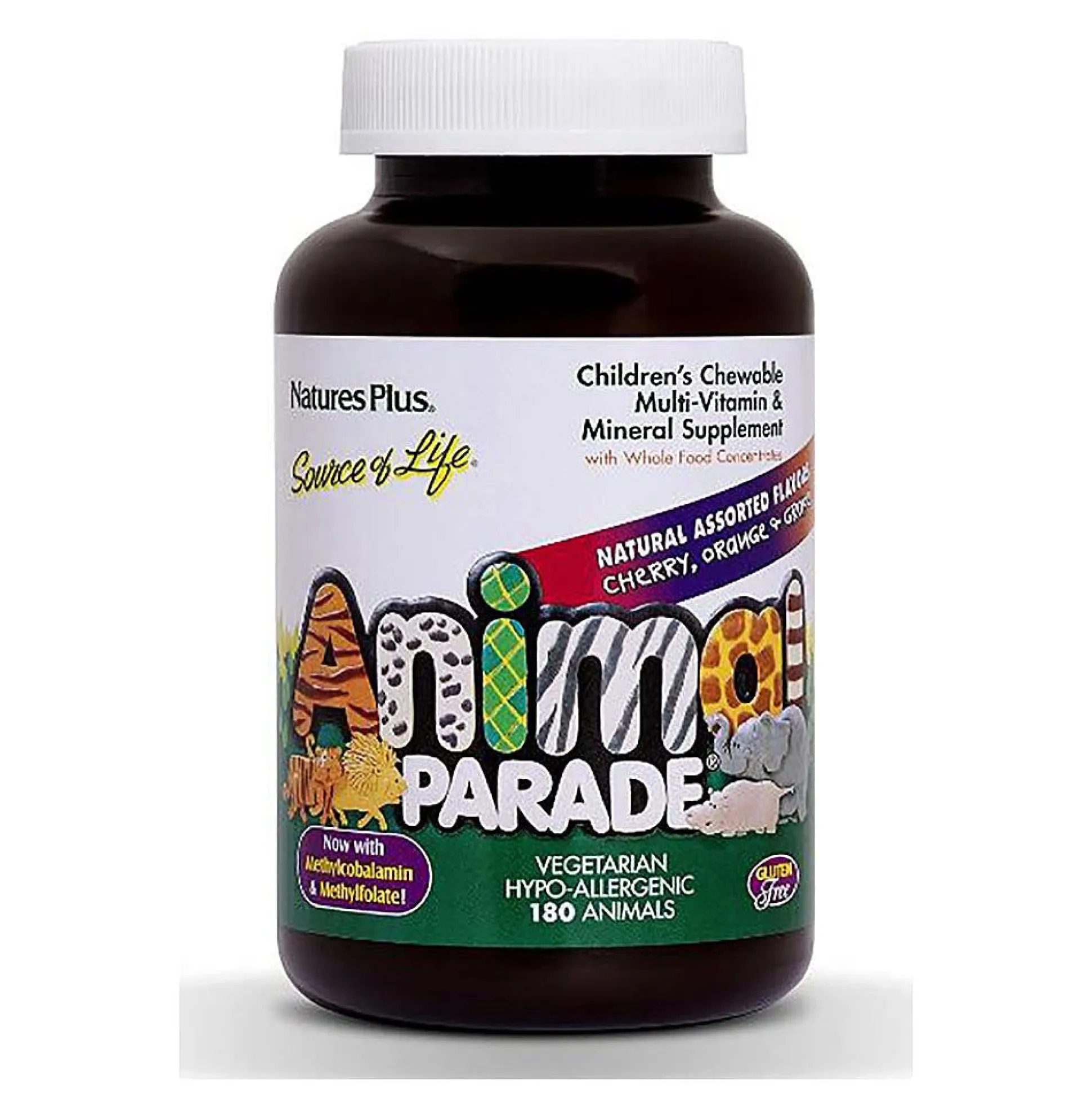 Nature's Plus Animal Parade Chewables 180 tabs
