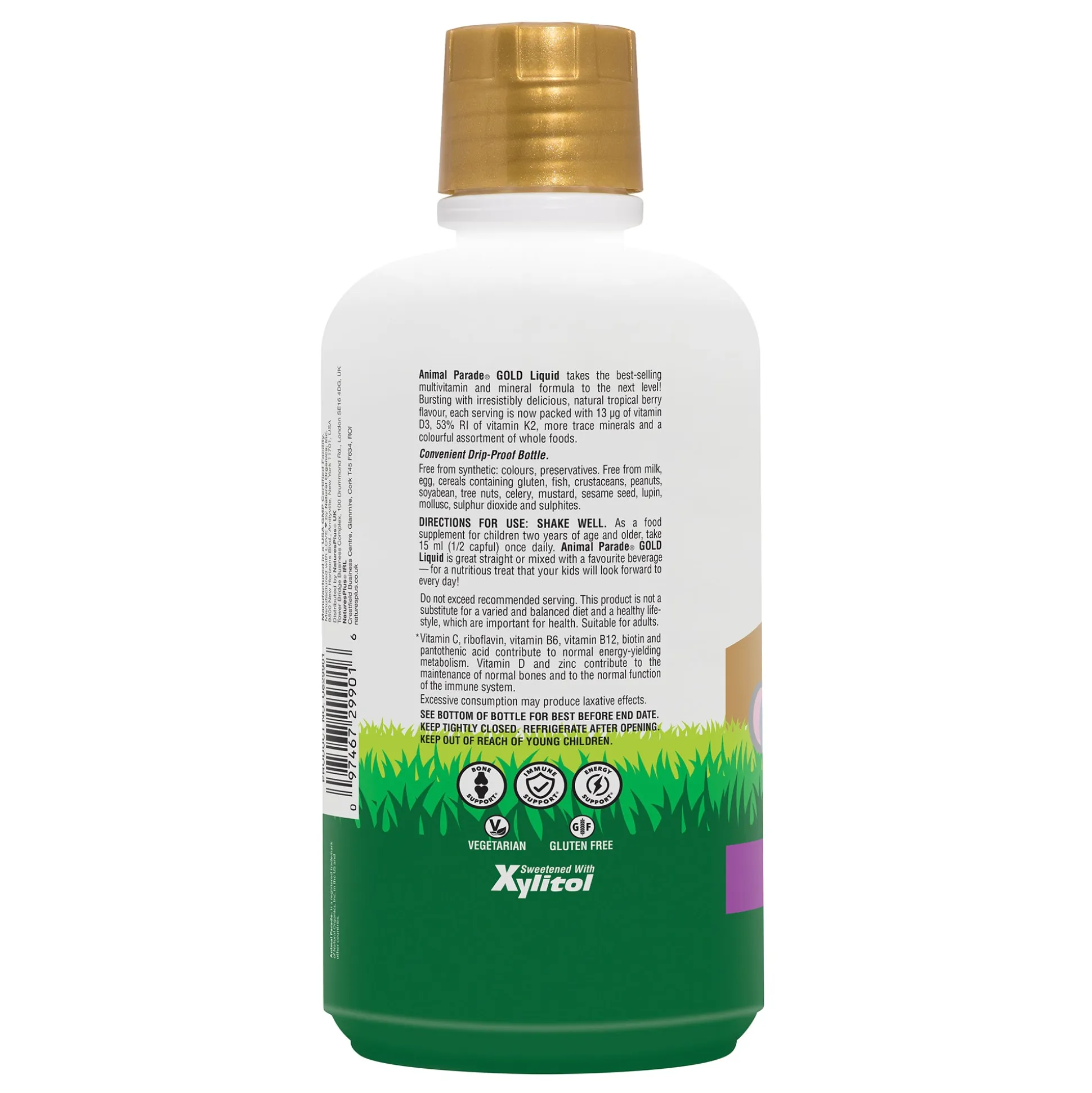 Nature's Plus Animal Parade GOLD Multivitamin Children’s Liquid 900 ml