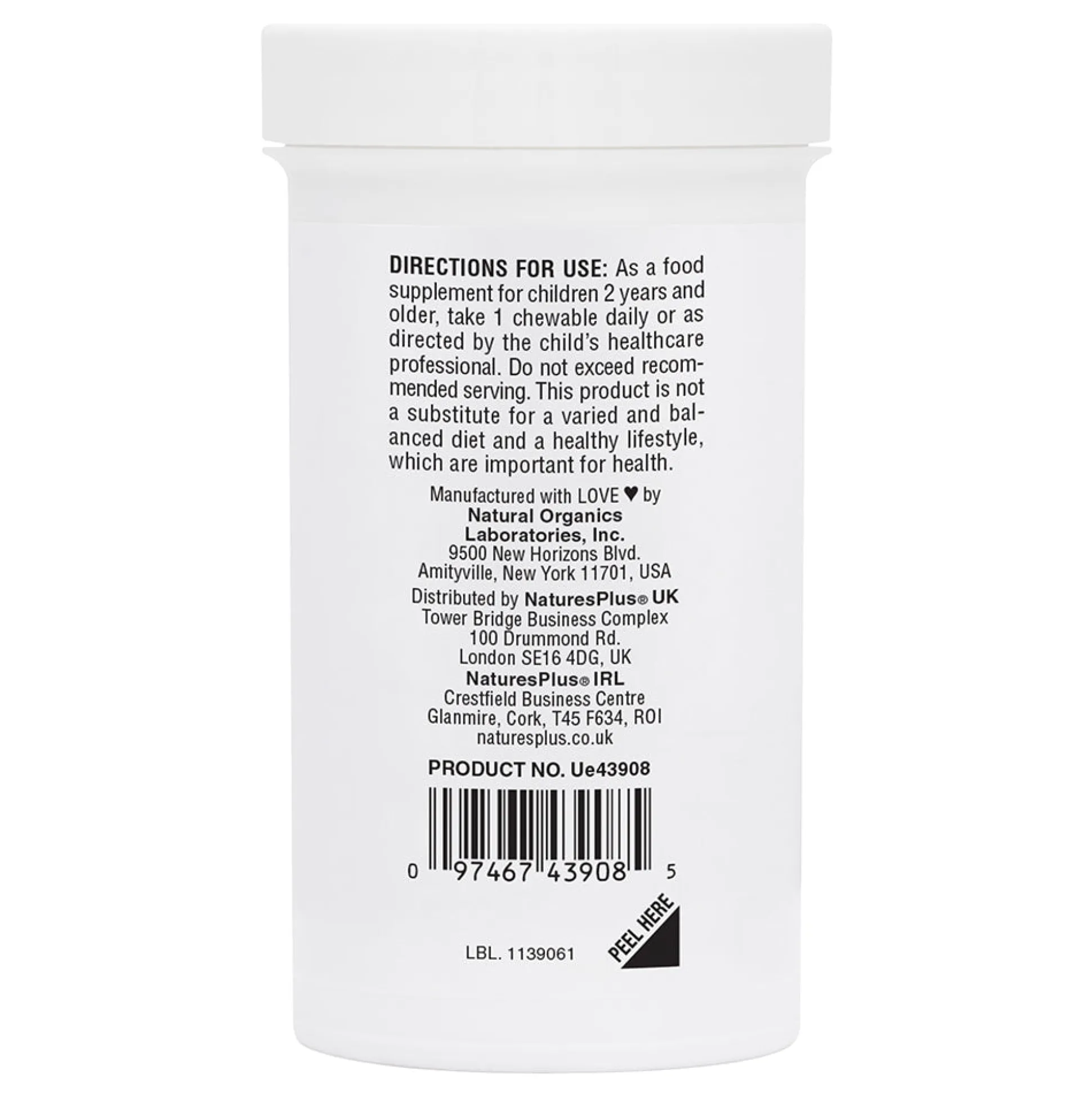 NaturesPlus Gi Nutra Pro-Bio Kids 30 caps