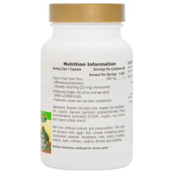 Nature's Plus Red Yeast Rice 60 caps