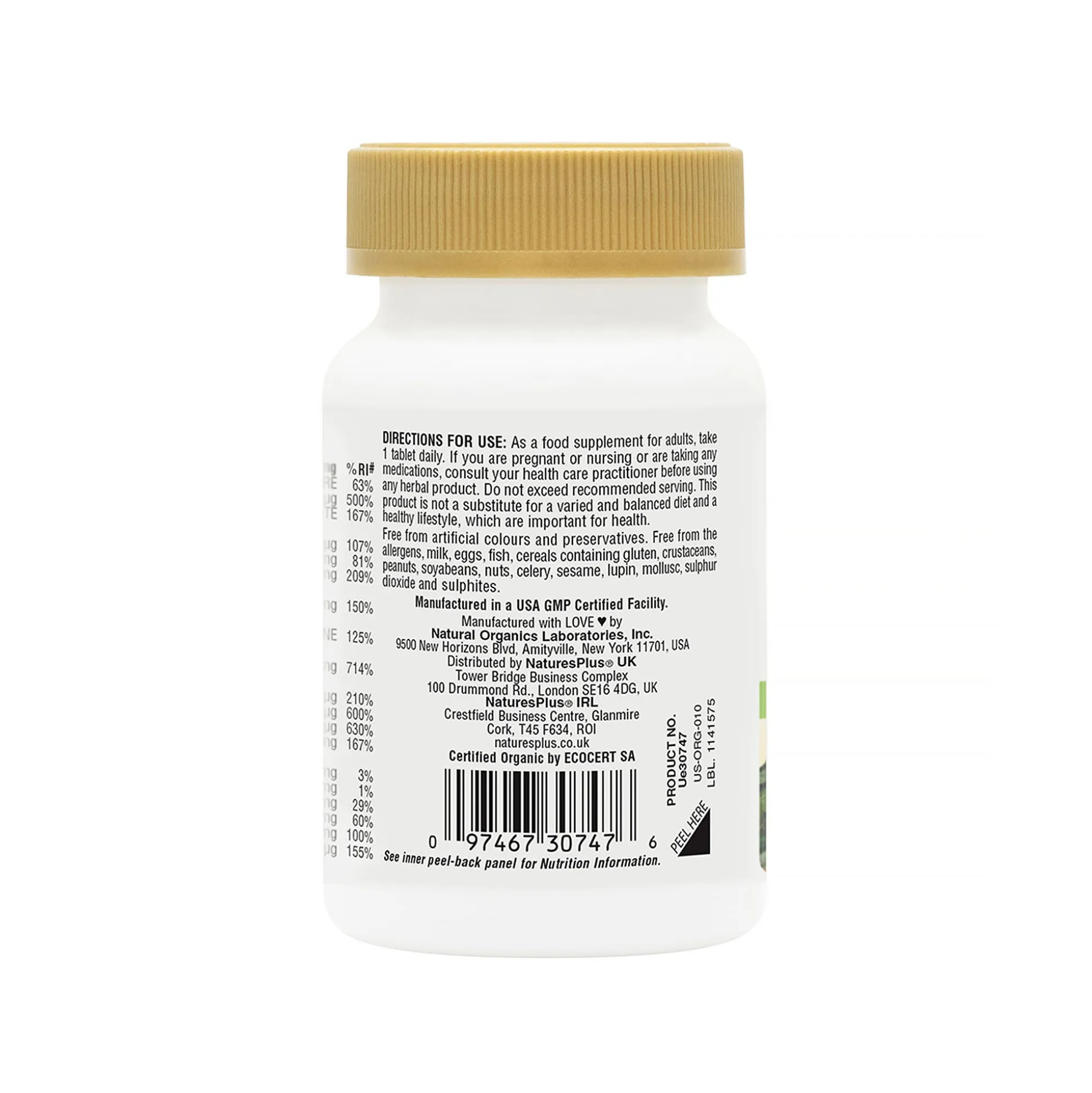 Nature's Plus Source of Life Garden Women's Daily 30caps