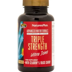 Nature's Plus Triple Strength Ultra Joint Food Supplement with Celadrin & Black Cherry 120 tabs