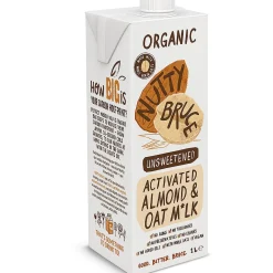 Nutty Bruce Activated Unsweetened Almond and Oat M*lk 1L
