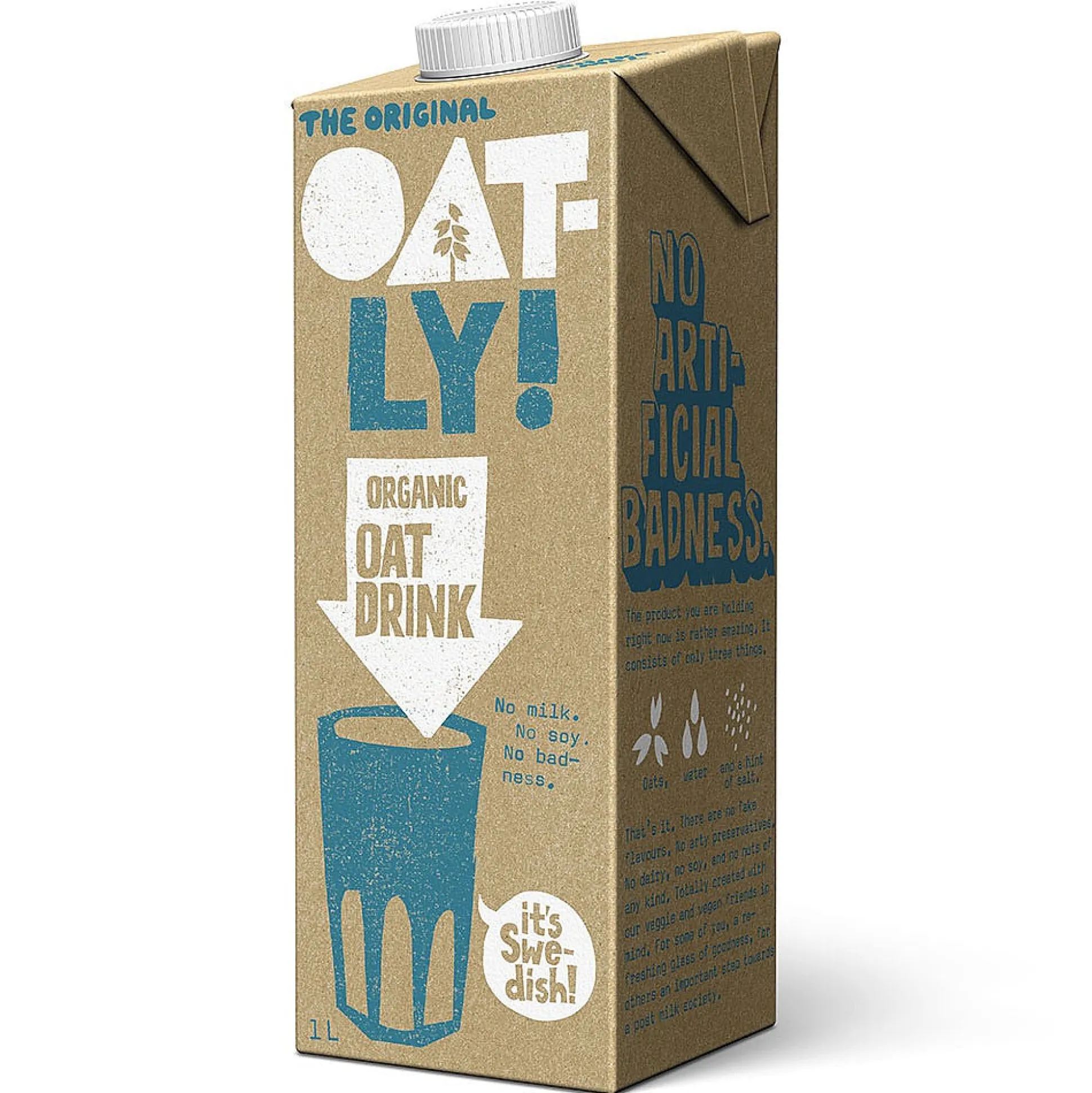 Oatly Organic 1l