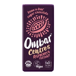 Ombar Raspberry & Coconut Centres 70g