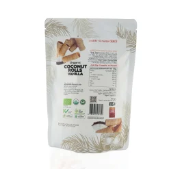 OORG Organic Coconut Rolls -Vanilla 100g