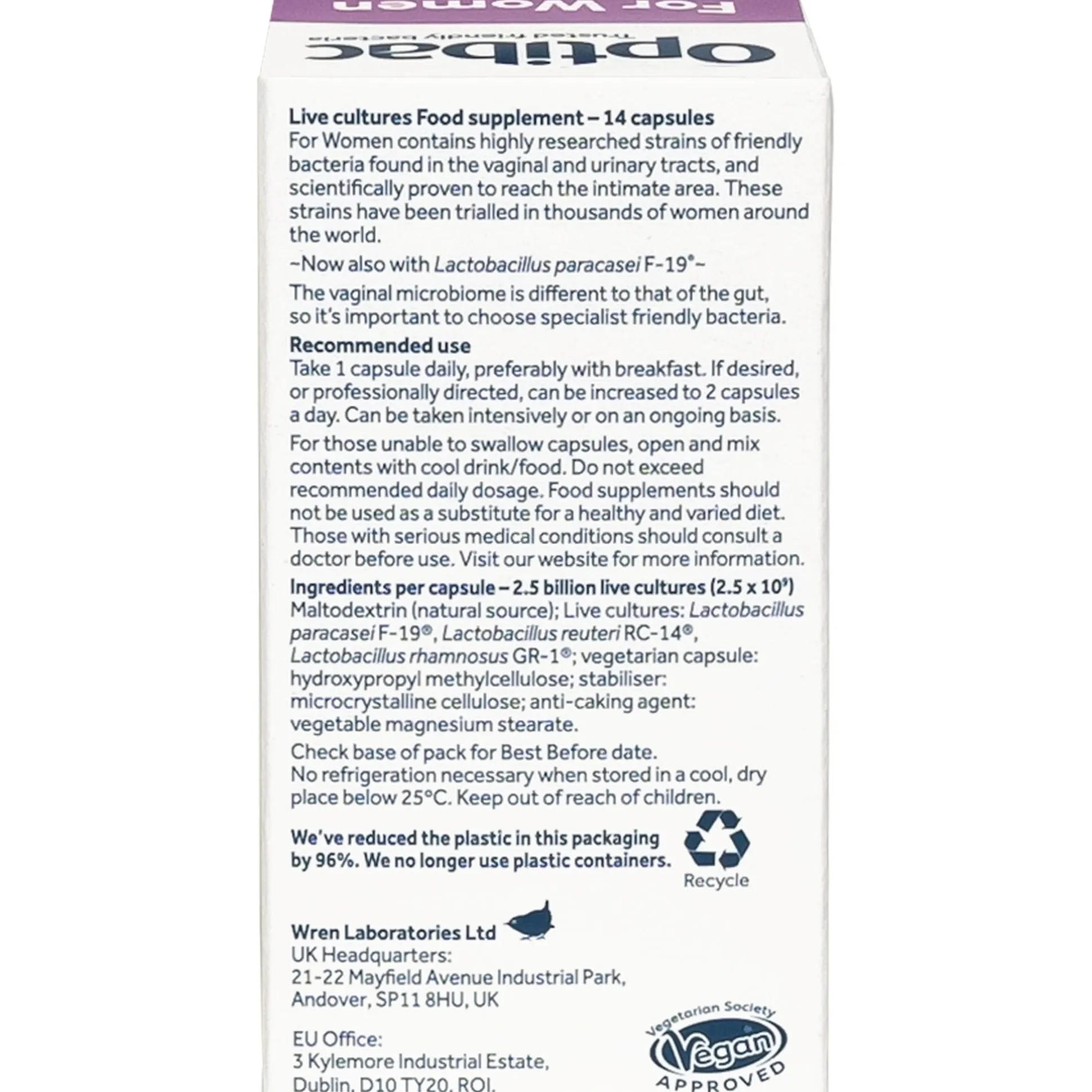 Optibac For Women 14 tabs 14 tabs