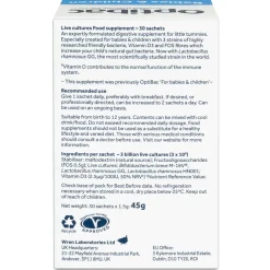 Optibac Probiotics For babies & children 30 sachets
