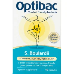 Optibac Saccharomyces Boulardii 40 Caps 40 Caps