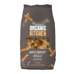 Organic Kitchen Italian Wholewheat Fusilli 500g 500g