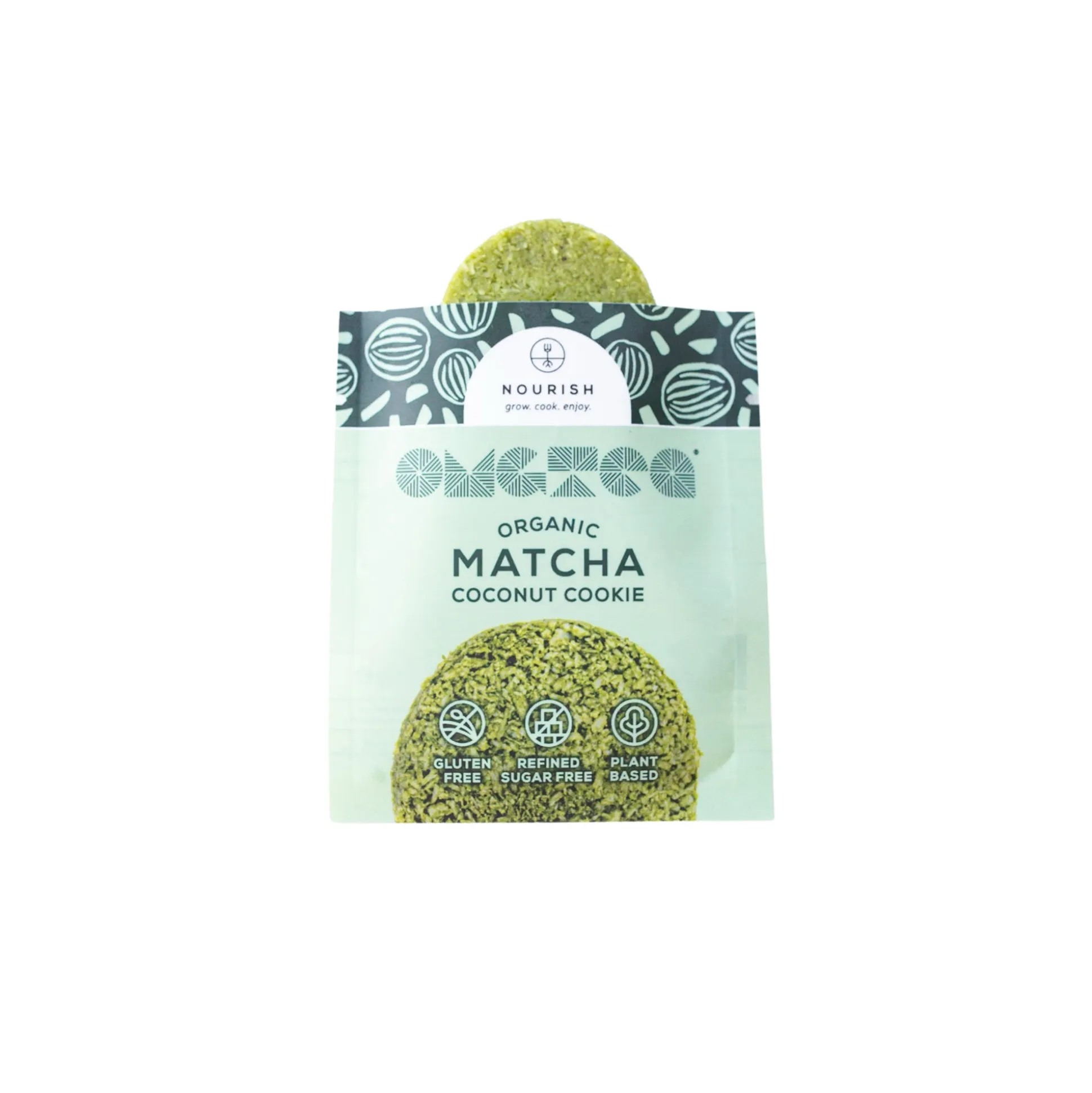 Organic Matcha Coconut Cookie 20g