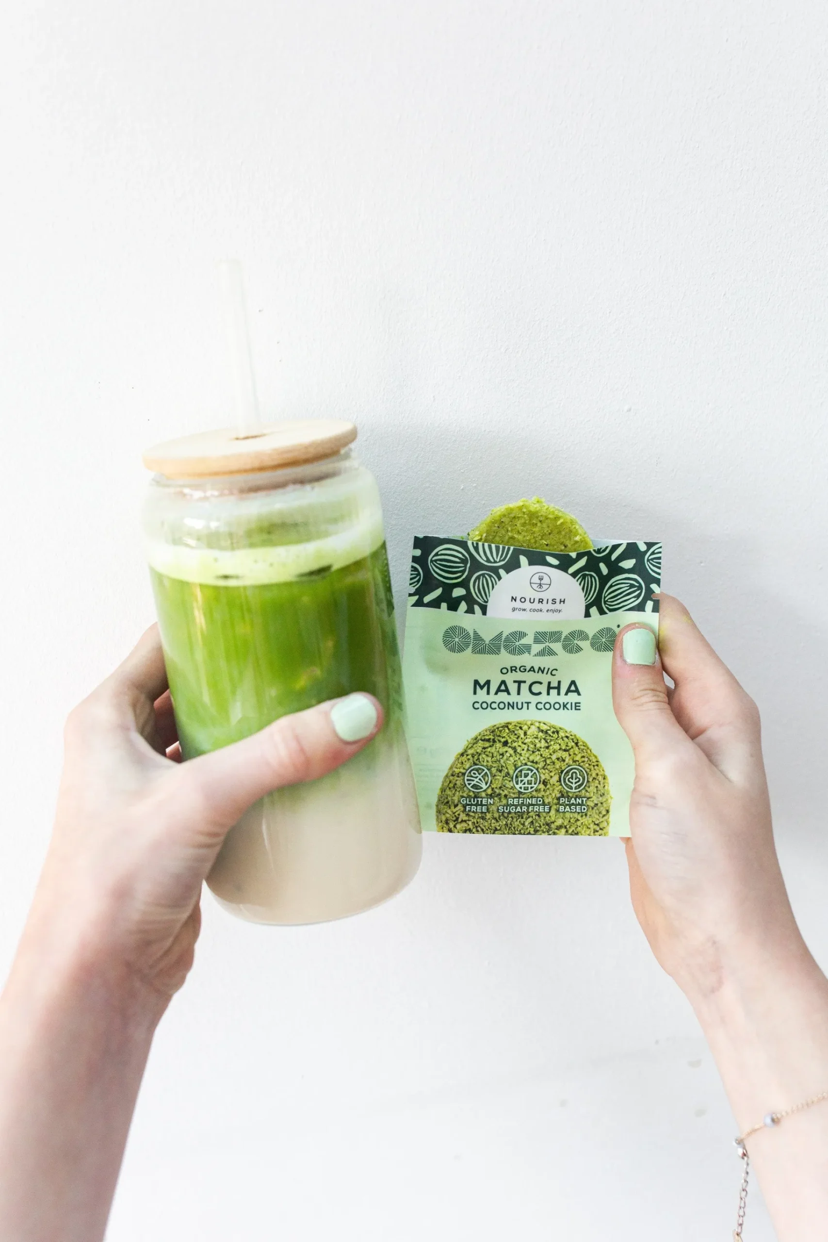Organic Matcha Coconut Cookie 20g