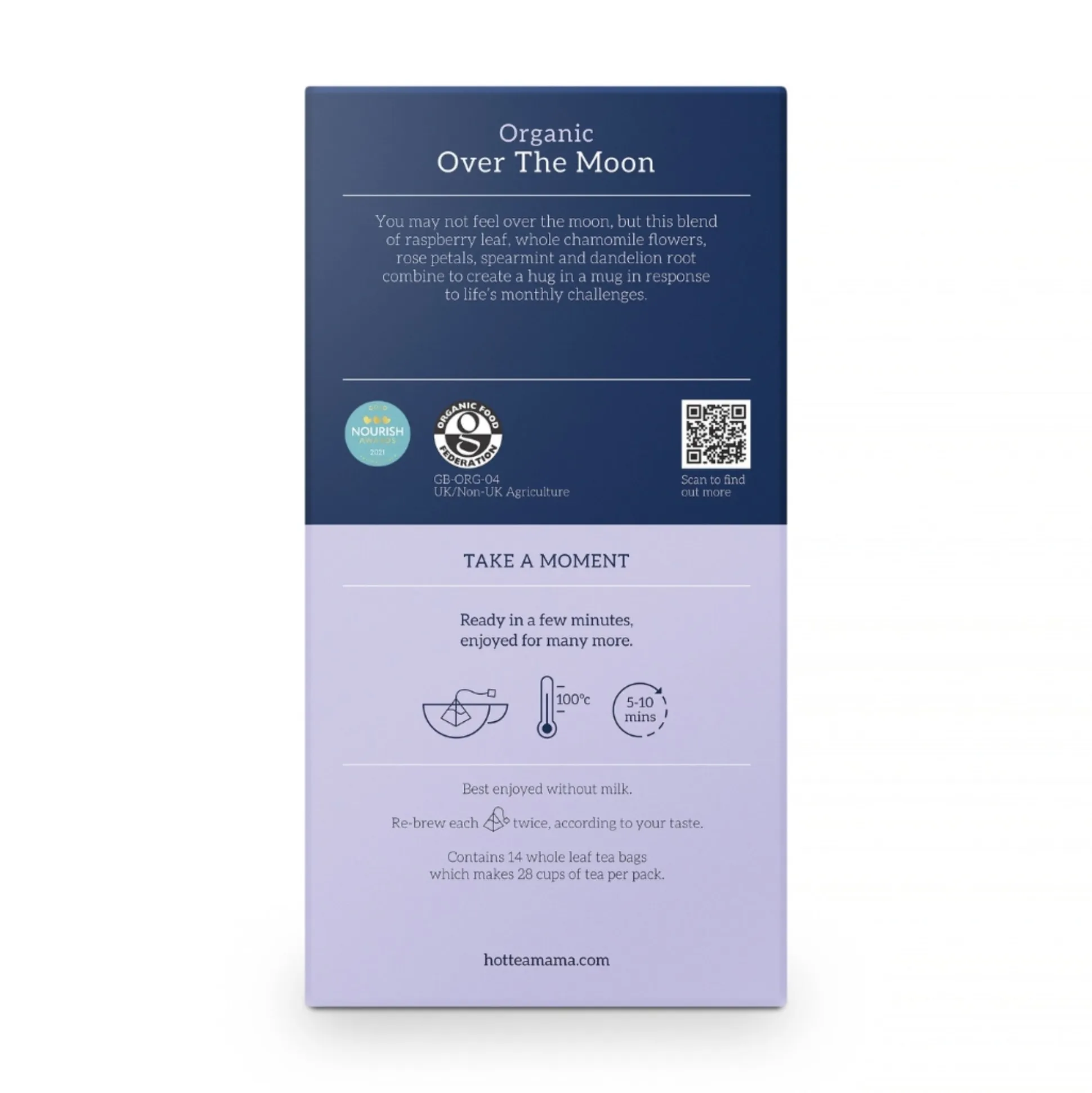 Organic Over The Moon Herbal Tea 20g