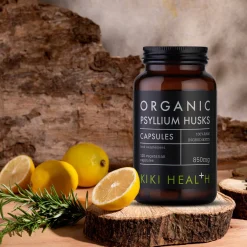 Organic Psyllium Husks Capsules 120 Vegicaps