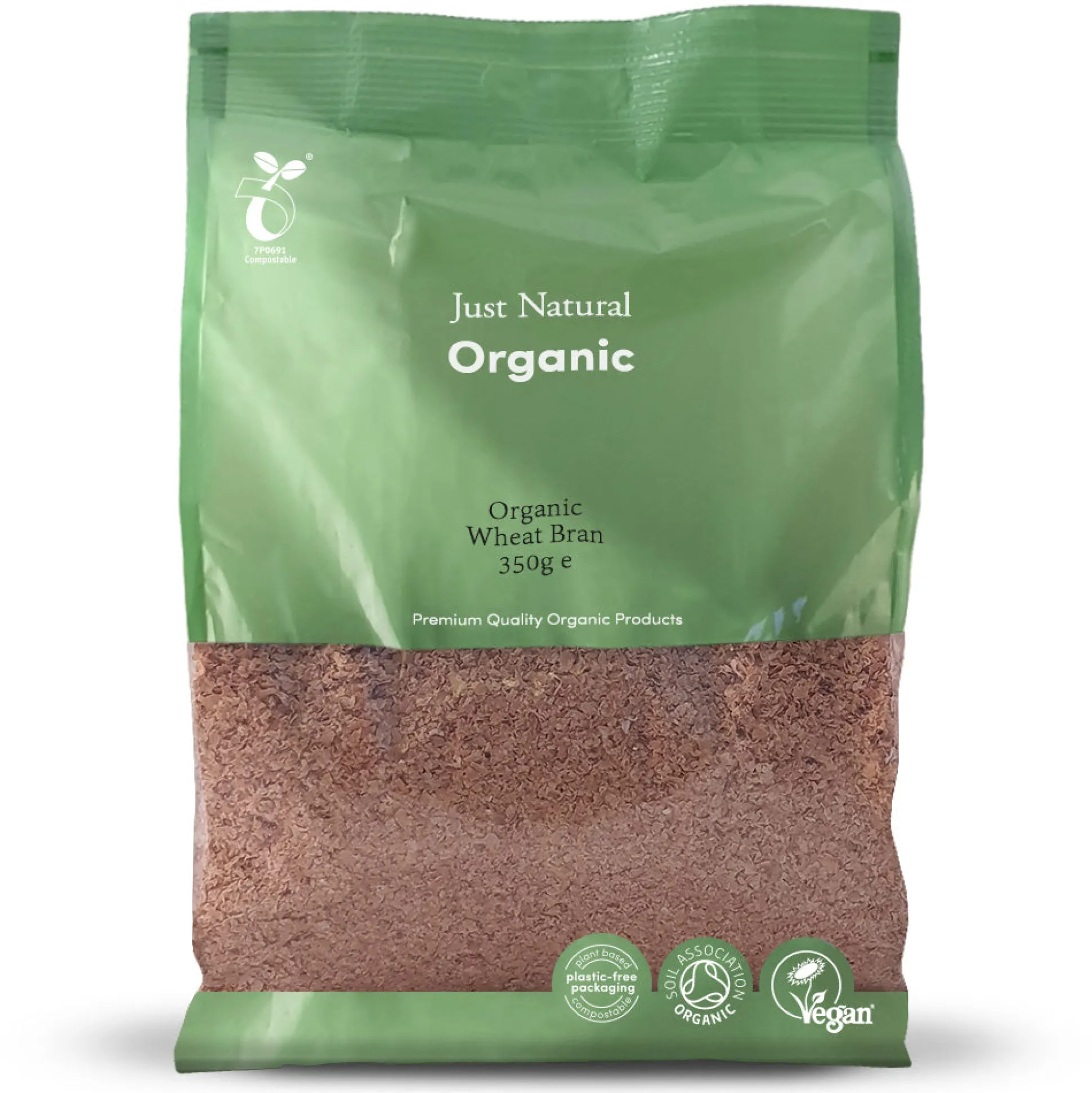 Organic Wheat Bran 350g