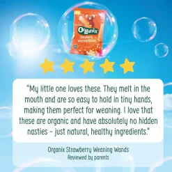 Organix Banana Weaning Wands 25g