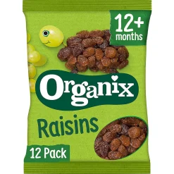 Organix Raisins Multipack 12x14g