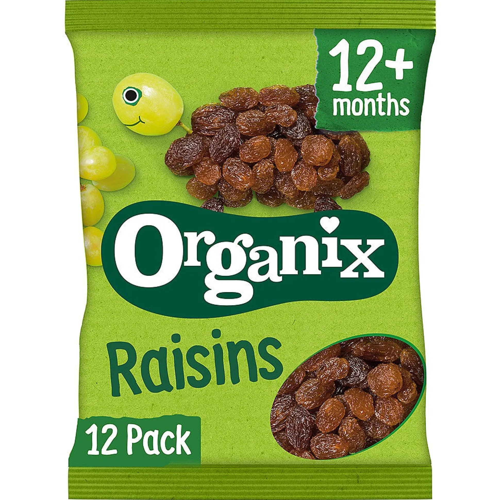 Organix Raisins Multipack 12x14g