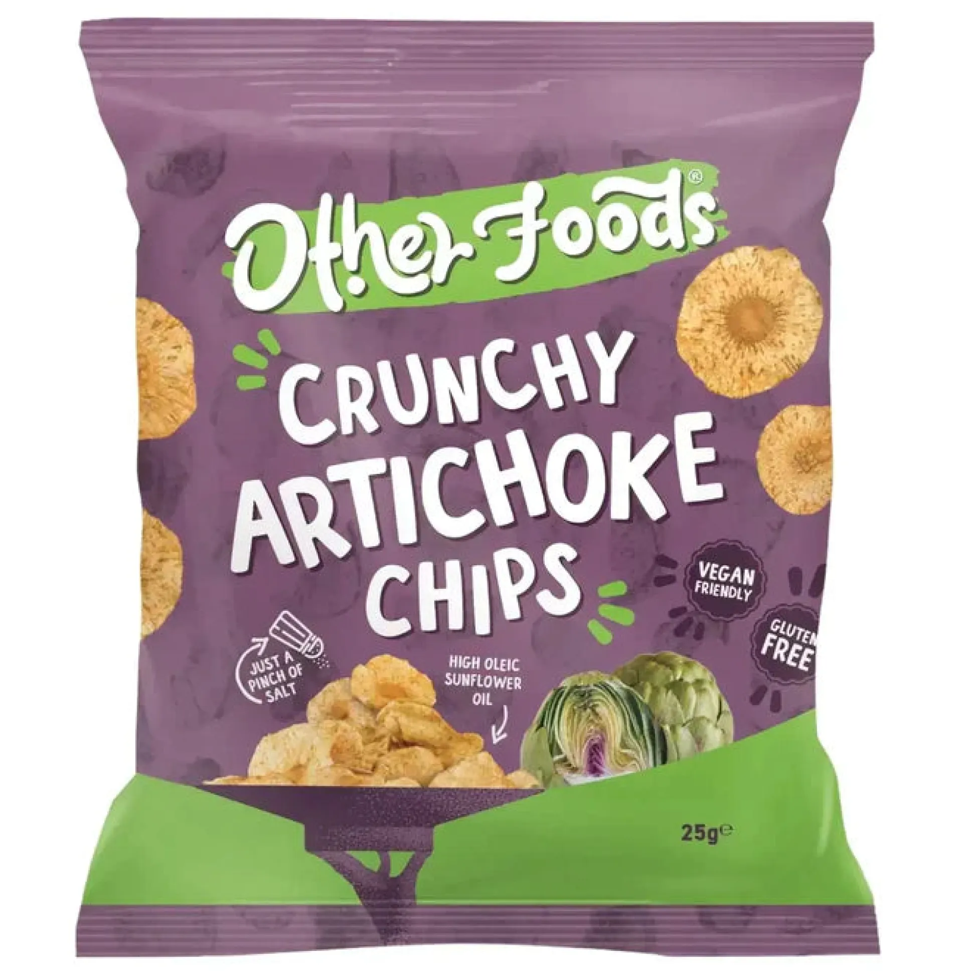 Other Foods Artichoke Crisps 25g