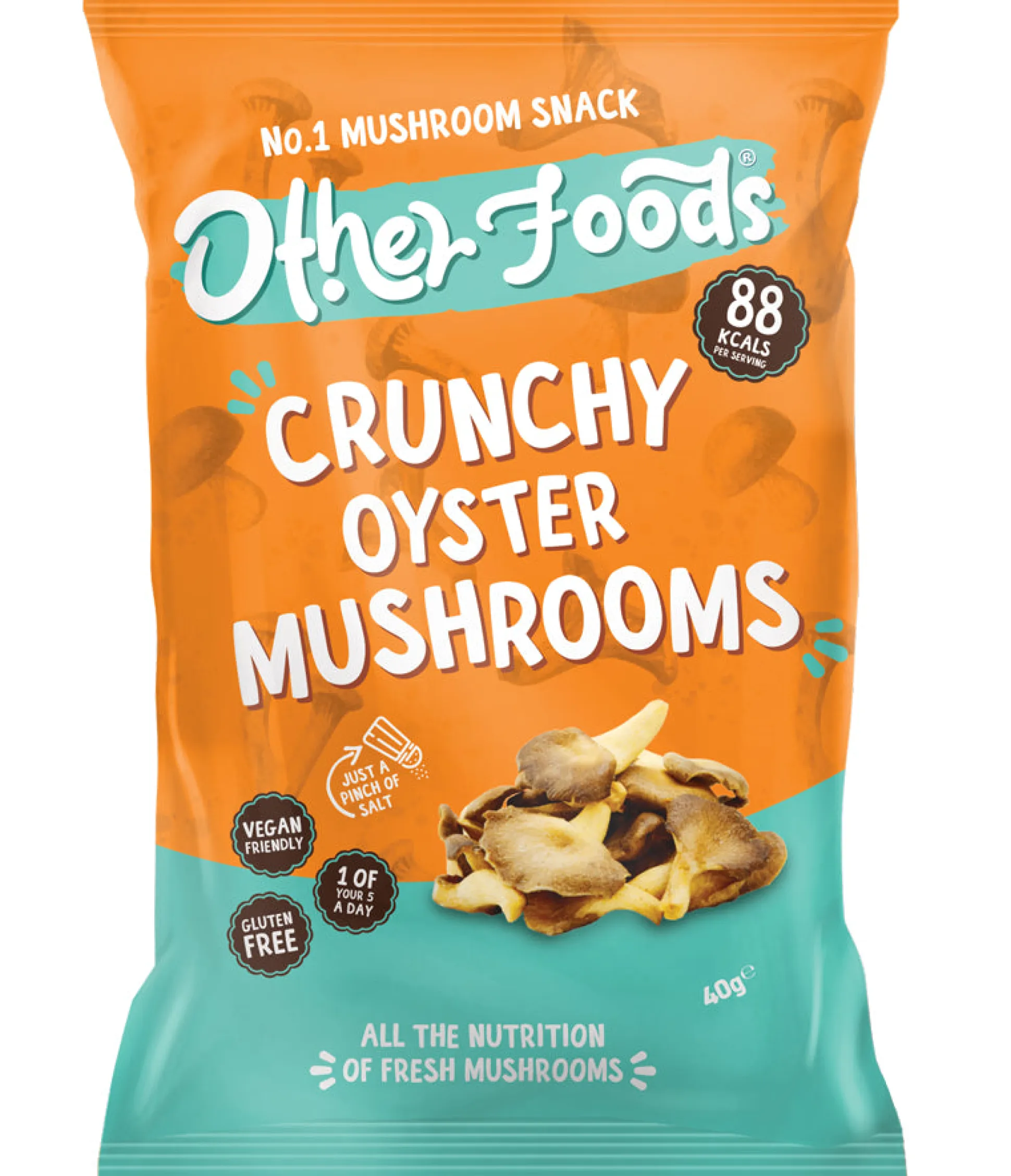 Other Foods Crunchy Oyster Mushroom Chips 40g