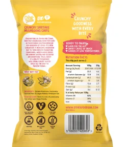 Other Foods Crunchy Shiitake Mushroom Chips 40g