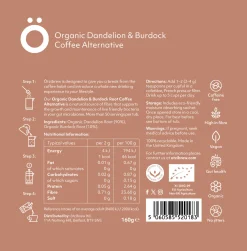 Otzibrew Dandelion & Burdock Medium Roast 160g