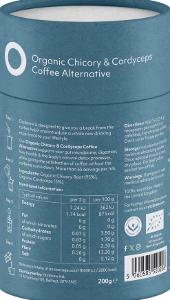Otzibrew Organic Chicory & Cordyceps Dark Roast 200g