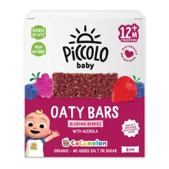 Piccolo Blushing Berries Oaty Bars 6x23g