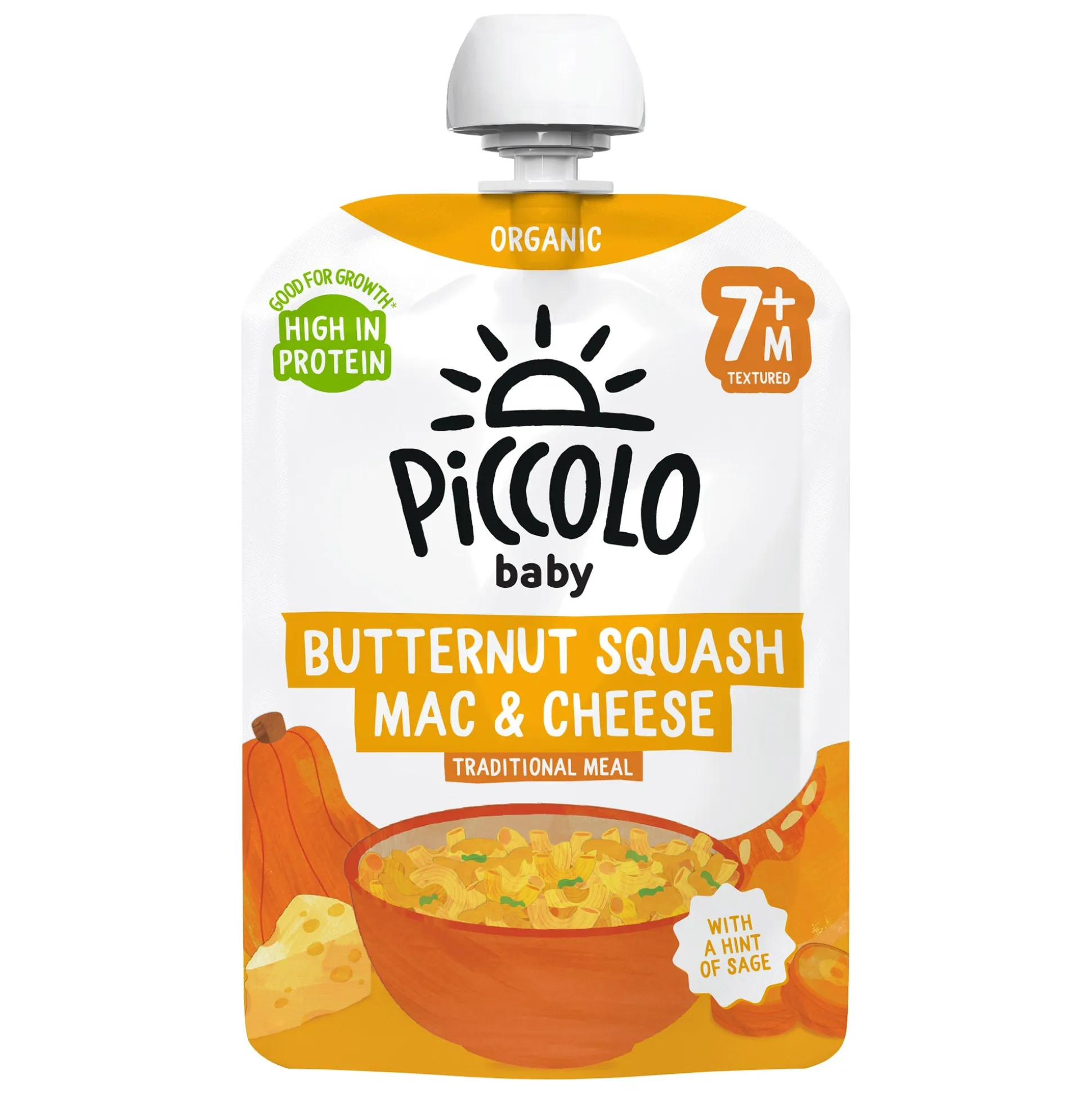 Piccolo Butternut Mac & Cheese 130g
