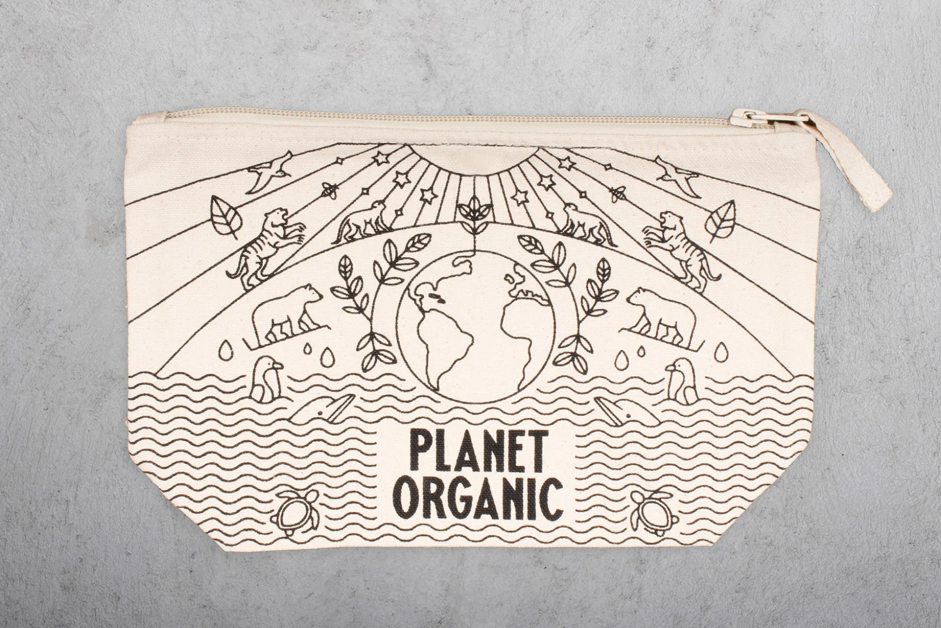 Planet Organic Planet B Makeup Bag each