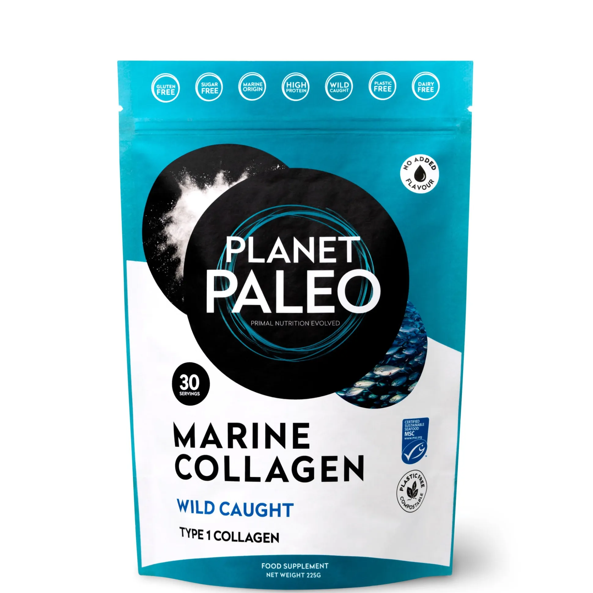 Planet Paleo Marine Collagen 225g