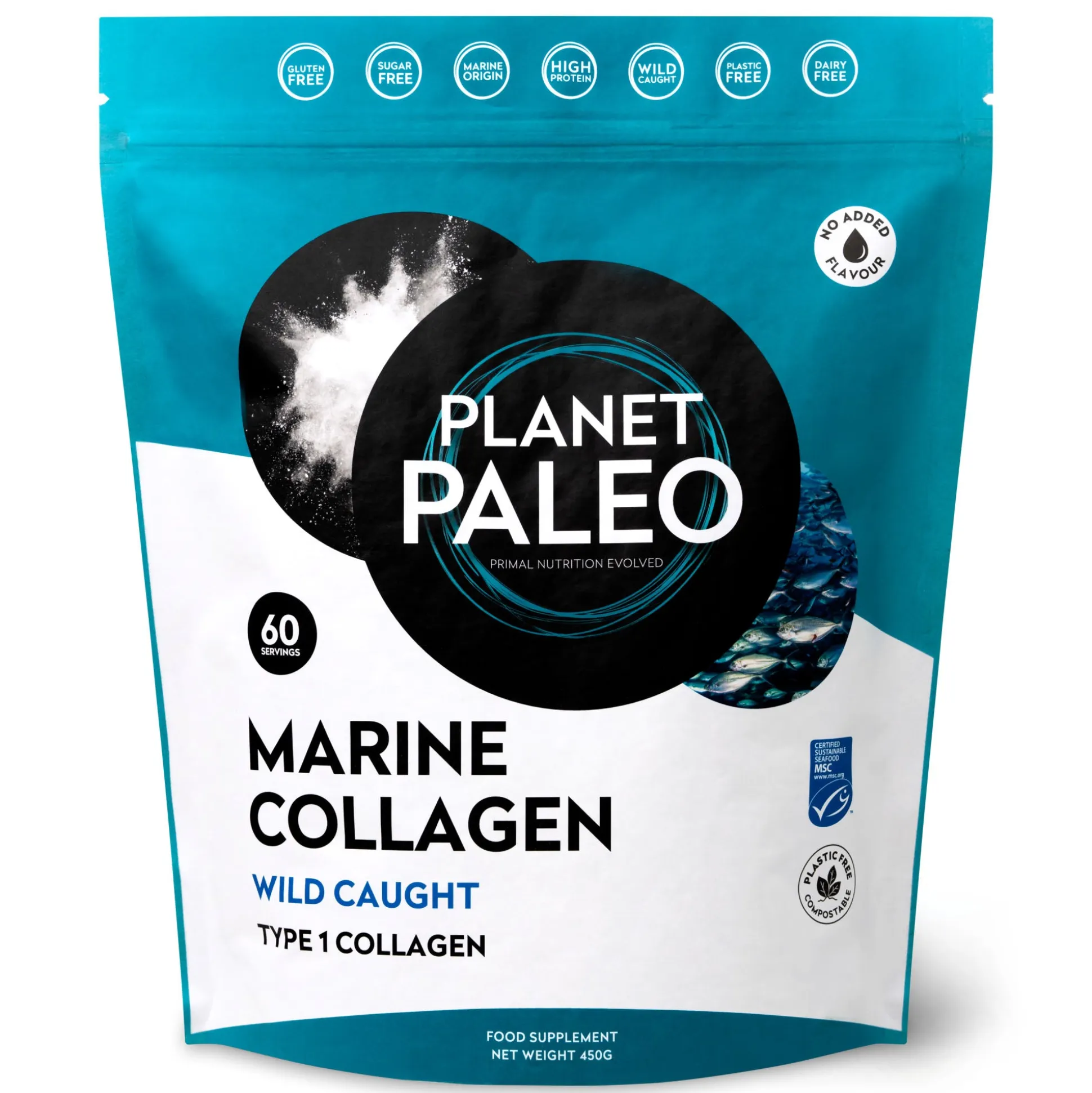 Planet Paleo Marine Collagen 450g