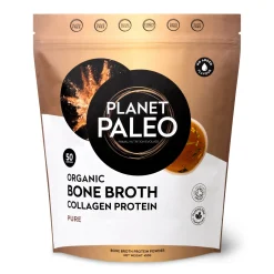 Planet Paleo Organic Bone Broth Collagen Protein - Pure 450g