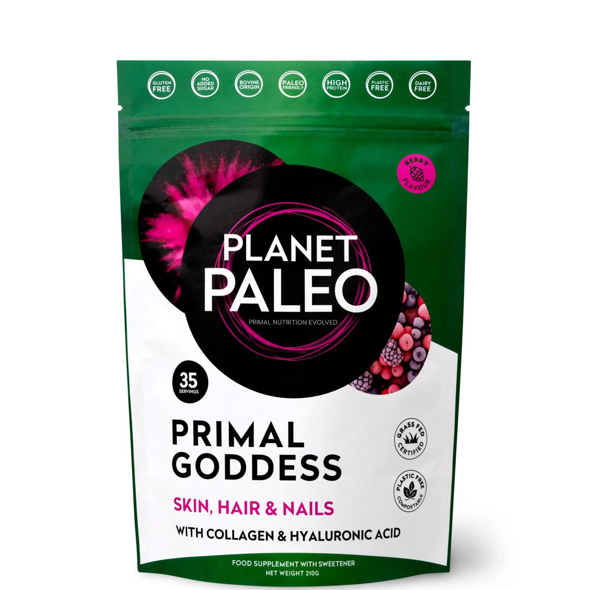 Planet Paleo Primal Goddess Berry 255g