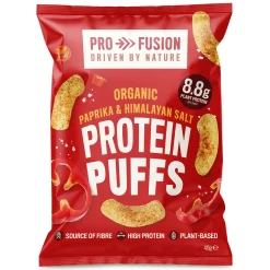 Profusion Organic Protein Puffs Paprika & Himalayan Salt 40g
