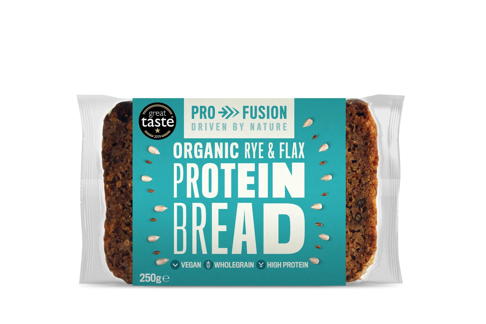 Profusion Protein Bread - Rye & Flax 250g