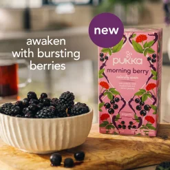 Pukka herbs Morning Berry organic tea bags 20 bags
