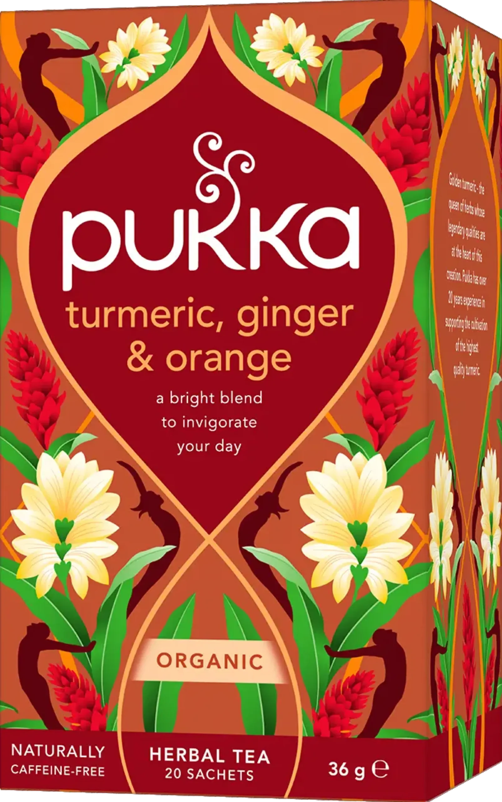 Pukka herbs Turmeric Active 20 tea bags organic 20 bags