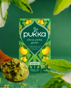 Pukka Organic Citrus, Yerba Mate & Green Tea with Guarana 20 bags