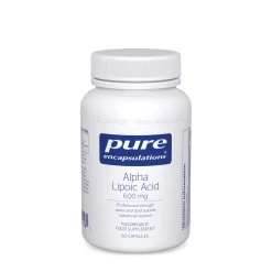 Pure Encapsulations Alpha Lipoic Acid 600 MG 60 caps