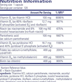 Pure Encapsulations B-Complex Plus 120 caps