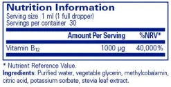 Pure Encapsulations B12 Liquid 30ml