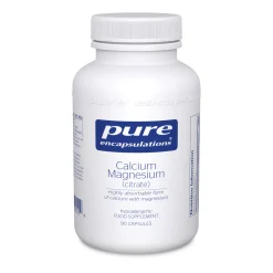 Pure Encapsulations Calcium Magnesium (citrate) 90 caps