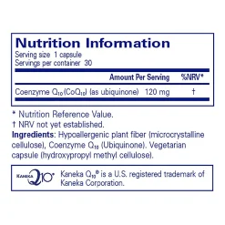 Pure Encapsulations CoQ10 120 mg 30