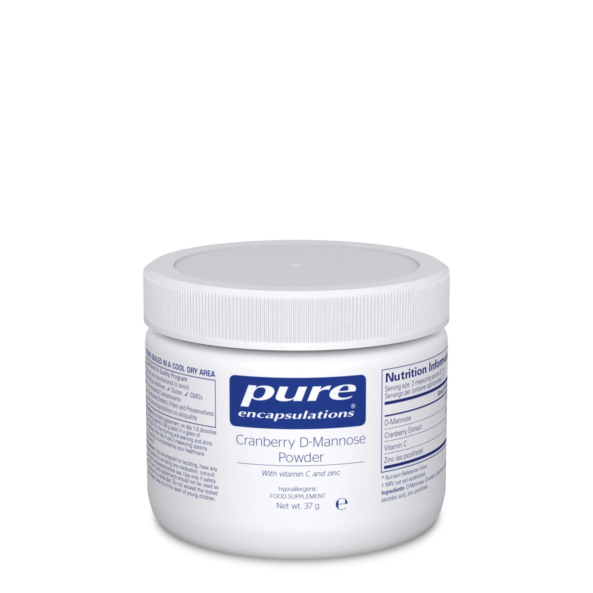 Pure Encapsulations Cranberry /d-Mannose powder 37g