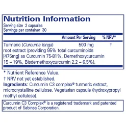 Pure Encapsulations Curcumin 60