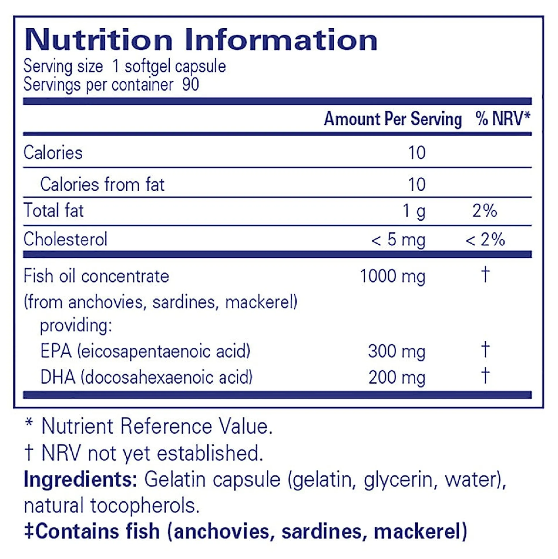 Pure Encapsulations EPA/DHA Essentials 90
